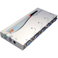 Compact 4 Port KVM Switch