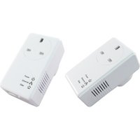 500Mbps Pass Through Homeplug Dual Pack