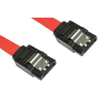 0.9m Locking SATA v2 Data Cable - Straight to Straight