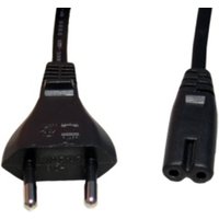 2m Euro Plug to C7 Mains Lead