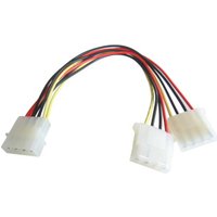 Molex to Two Molex Power Splitter Cable