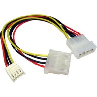 Molex Extension Cable with Floppy Drive Connector