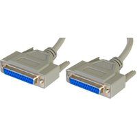 2m D25 (F) to D25 (F) Null Modem Cable