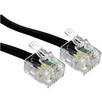 TV Cables Get 92% Discount on 75m Black RJ11 ADSL Modem Cable