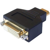 DVI to HDMI Adapter - DVI-D Female to HDMI Male - Gold