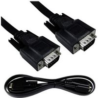 Flat SVGA Cable Male to Male