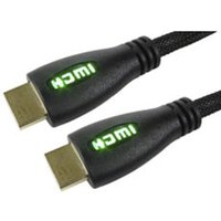 5m HDMI Cable with Green LED Illuminated Connectors