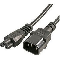 1m IEC C14 to Cloverleaf C5 Power Cable