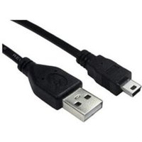 1.8m USB2.0 Type A (M) to Mini B (M) Cable