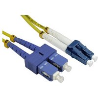 OS2 Single Mode Fibre Patch Lead LC - SC