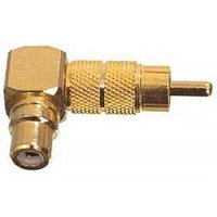 Phono 90 Degree Right Angle Adapter