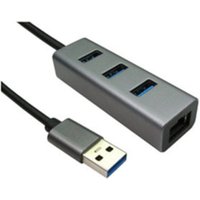 USB3.0 Gigabit Ethernet Adapter with Hub