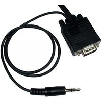 VGA & 3.5mm Cable PC to TV Lead 1m