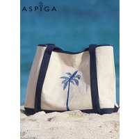 Click to view product details and reviews for Aspiga Palm Tree Canvas Beach Bag. Click to view product details and reviews for Aspiga Palm Tree Canvas Beach Bag.