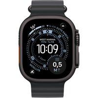 Apple Cinturino Ocean blu navy (49 mm) - Titanio nero