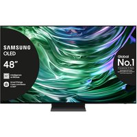 Samsung TV OLED 4K 48'' QE48S90DAEXZT Smart TV Wi-Fi Graphite Black 2024, Processore NQ4 AI GEN2, Self-illuminating pixels, Laser Slim Design, Dolby Atmo