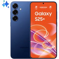 Samsung Galaxy S25+ Smartphone AI, Display 6.7'' QHD+ Dynamic AMOLED 2X, Fotocamera 50MP, RAM 12GB, 512GB, 4.900 mAh, Navy