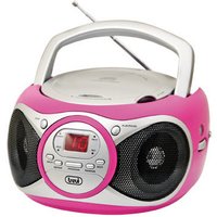 Trevi CD 512 Digitale 6 W Rosa, Argento