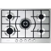 De’Longhi SLF575LX piano cottura Acciaio inossidabile Da incasso 75 cm Gas 5 Fornello(i)