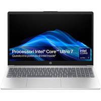 HP 15-fd2017nl Intel Core Ultra 7 255U Computer portatile 39,6 cm (15.6'') Full HD 24 GB DDR5-SDRAM 1 TB SSD Wi-Fi 6 (802.11ax) Windows 11 Home AI PC Arg