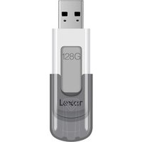 Lexar JumpDrive V100 unità flash USB 128 GB USB tipo A 3.2 Gen 1 (3.1 Gen 1) Grigio, Bianco