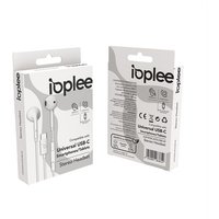 IOPLEE Auricolare Capsula a filo con connettore USB-C - Bianco