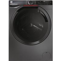Hoover H-WASH 700 , Lavatrice Carica Frontale 12 KG, 20% più efficente della classe A, 1400 giri, Antracite, Inverter, Vapore, Wi-Fi, H7W 412MBCR8-S