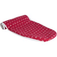Lelit PA701 rivestimento per asse da stiro Imbottitura per copriasse da stiro Cotone, Poliestere Rosso, Bianco