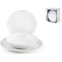 Pengo 8142300 servizio da tavola 18 pz Porcellana Bianco
