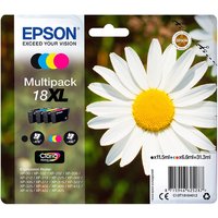 Epson Daisy Multipack 4 colori Claria Home Margherita 18XL