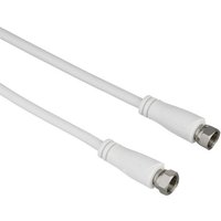 Hama Cavo SAT M/SAT M, 1,5 metri, bianco, 90 dB, 1 stella