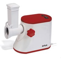 Artus G15 electric grater/spiralizer Plastica Rosso, Bianco