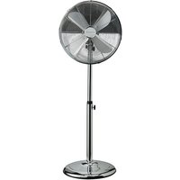 Electroline Ventilatore a piantana 4 pale 40cm metallizzato