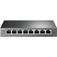 TP-Link TL-SG108PE Gestito L2 Gigabit Ethernet (10/100/1000) Supporto Power over Ethernet (PoE) Nero