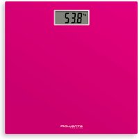 Rowenta Premiss BS1403 Quadrato Rosa Bilancia pesapersone elettronica