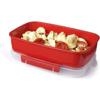 Contenitore per microonde rettangolare 1,25 lt