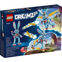 LEGO DREAMZzz 71453 Izzie e il Coniglio Bunchu, Figura di Animale Giocattolo da Costruire in 2 Modi Basato sullo Show TV