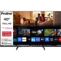 Proline PRO40M10VDA SMART TV 40'' FULL HD, Sistema operativo VIDAA, Triplo tuner DVBT2/C/S2, Certificato TivuSAT, Piedini installabili in doppia posizion
