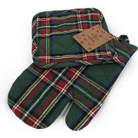TESS AC943692 presina e guanto da forno Set di guanti da forno 2 pz Multicolore Cotone