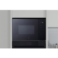 LG MGBZ2593F forno a microonde Nero, Acciaio inox Microonde con grill Da incasso 25 L 1450 W