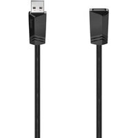 Hama Cavo prolunga USB A M / USB A F , USB 2.0, 1,5 metri, nero