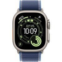 Apple Trail Loop blu/blu acceso (49 mm) - M/L - Titanio nero