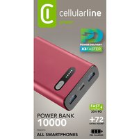 Cellularline Fast PD 10000 Caricabatterie Portatile Fast PD 10000mAh