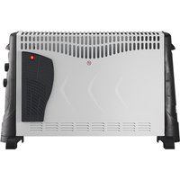 Electroline CHE08V Termoconvettore Bianco Nero 2000W termostato maniglia