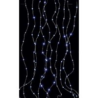 Regalo Tenda 400 micro LED con controller e cascate alternate (luce fissa e 8 giochi di luce) da interno/esterno