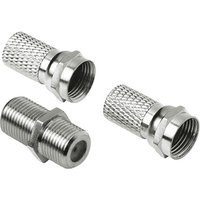 Hama Set adattatori 2 pzz. SAT M e 1 pz. F/F, 6,5 mm