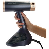 Russell Hobbs 28550-56 stiratrice a vapore Vapore per indumenti portatile 0,2 L 1400 W Blu, Oro