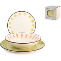 Pengo 6871000 servizio da tavola 18 pz Multicolore