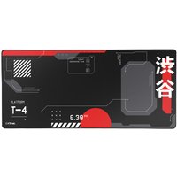 Trust GXT 759 XXL Tappetino per mouse per gioco da computer Nero, Rosso