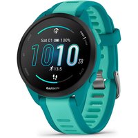 Garmin Forerunner 165 Music 3,05 cm (1.2'') AMOLED 43 mm Digitale 390 x 390 Pixel Touch screen Turchese GPS (satellitare)